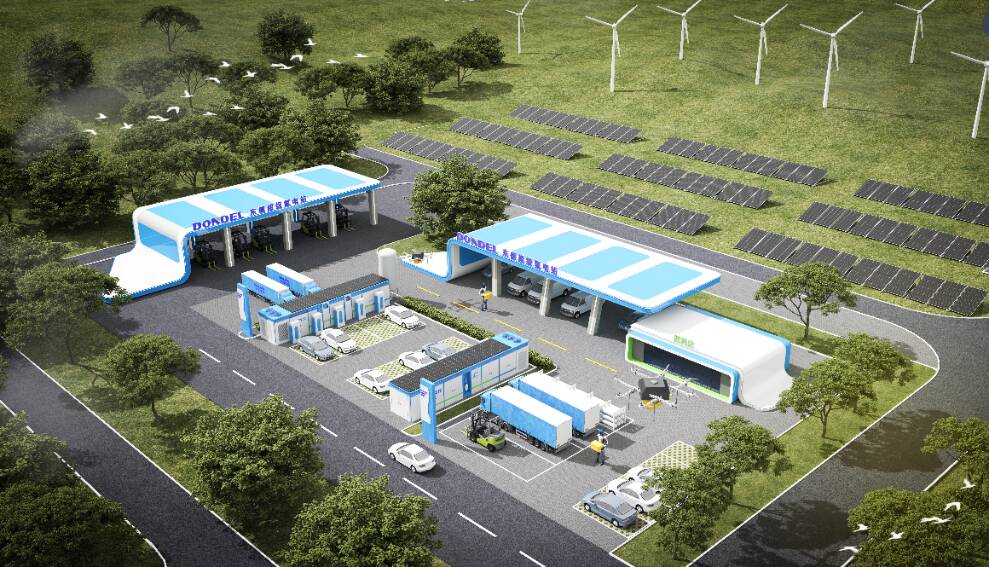 东德氢能发布PowerMax超级氢电站 开启“离网超充+绿氢”新纪元