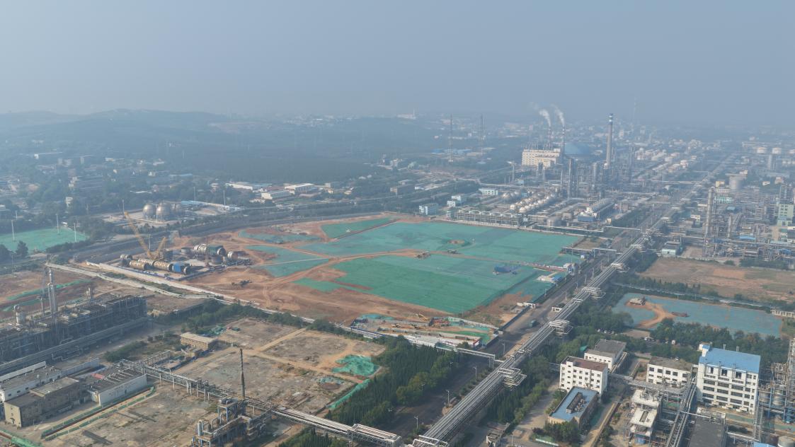 齐鲁石化鲁油鲁炼项目100万吨/年乙烯装置开工建设