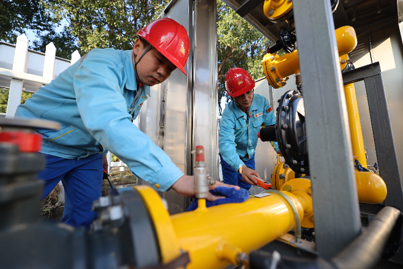 蓝金暖灶 烟火人家——水乡冬日里的保供故事